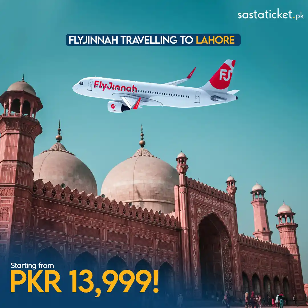 FlyJinnah Travelling to Lahore FlyJinnah Travelling to Lahore