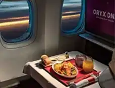 Qatar Airways Meal