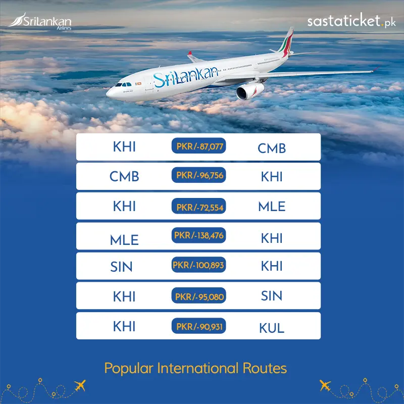 Srilankan Airlines Flights Rates Srilankan Airlines Flights Rates